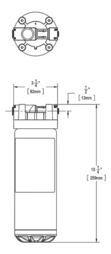 Elkay - C Watersentry Plomo  y Microplasticos Filtro de agua  bebedero Certificado