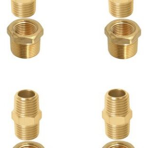 Welltek - Adaptador Grifo Bebedero 1/4-1/2  No Incluye Grifo (4 Pzas)