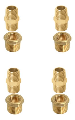 Welltek - Adaptador Grifo Bebedero 1/4-1/2  No Incluye Grifo (4 Pzas)