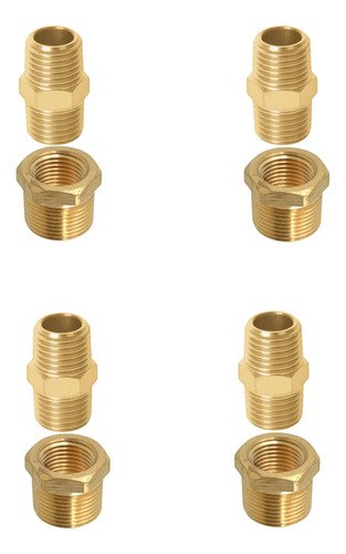 Welltek - Adaptador Grifo Bebedero 1/4-1/2  No Incluye Grifo (4 Pzas)