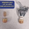 Welltek - Adaptador Para Grifo Bebedero De 1/4 A 1/2  No Incluye Grifo