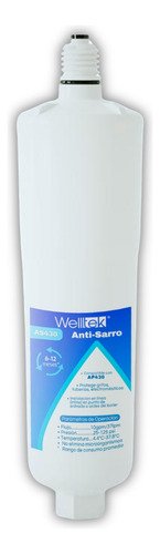 Finefilt - Repuesto Cartucho Filtro Antisarro Boiler Polisfofatos As430