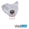 Welltek - Paq 4 Grifos Llaves Bebedero Cierre Automático Push 1/4