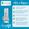Finefilt - Filtro De Agua Doméstico Purificador Agua Casa Sobre Tarja