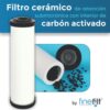 Finefilt - Filtro De Agua Doméstico Purificador Agua Casa Sobre Tarja