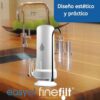 Finefilt - Filtro De Agua Doméstico Purificador Agua Casa Sobre Tarja