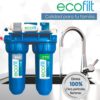 Finefilt - Filtro De Agua Purificador De Agua Doméstico Ecofilt Casa Color Azul