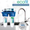 Finefilt - Filtro De Agua Purificador de agua para casa Doméstico Ultra-filtración Ecofilt color Blanco