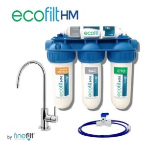 Finefilt - Filtro Purificador De Agua Ecofilt-hm 4 Pasos Metales Pesado