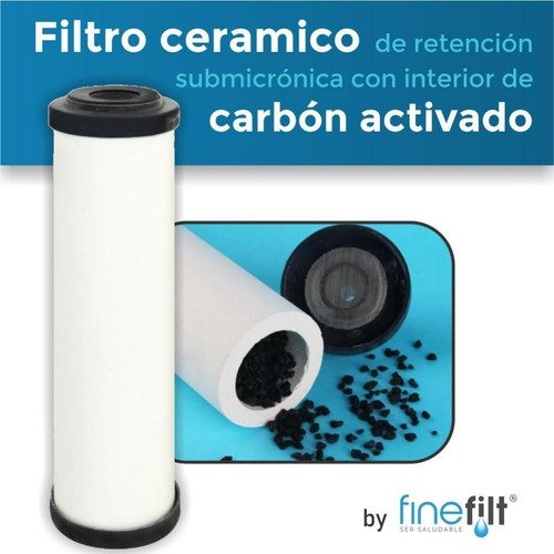 Finefilt - Purificador Filtro Agua Potable Doméstico Casa Ecofilt One
