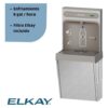 Elkay - Llenador Agua Fría Beber Estación Enfriador Con Filtro Color Inoxidable