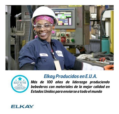 Elkay - Bebedero Agua Fría Profesional Y Popular Superprecio