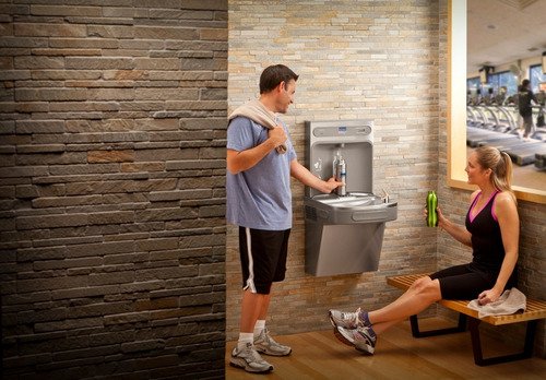 Elkay - Bebedero Llenador Enfriador Manos Libres