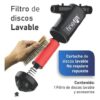 Finefilt - Filtro Discos Lavable Para Agua En Toda La Casa Ó Para Riego