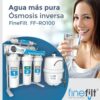 Finefilt - Filtro De Agua Osmosis Inversa Hogar Premium 100gpd Color Azul