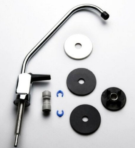 Welltek - Llave O Grifo Cuello De Ganso Para Agua Purificada 1/4