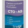 Finefilt - Cartucho Filtro Agua Carbón Activado Y Polifosfatos 4.5x10