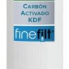 FFC-GACKDF-2510_1 Finefilt - Cartucho Repuesto Filtro Agua Kdf-carbón Activado 2.5x10