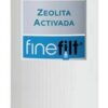 Finefilt - Cartucho Repuesto Filtro Agua Zeolita Metales Pesados 2.5x10