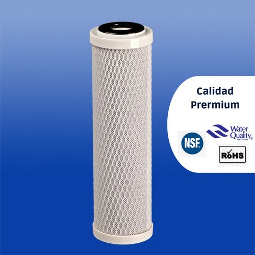 Finefilt - Filtro De Agua Cartucho Repuesto Paso 2 Rotoplas Compatible Color Blanco