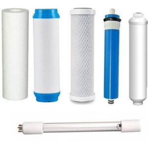 Finefilt - Kit Repuestos Osmosis Inversa 6 Pasos (5 Filtros Y Uv 6w-4p)