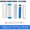 Finefilt - Kit Repuestos Osmosis Inversa 6 Pasos (5 Filtros Y Uv 6w-4p)