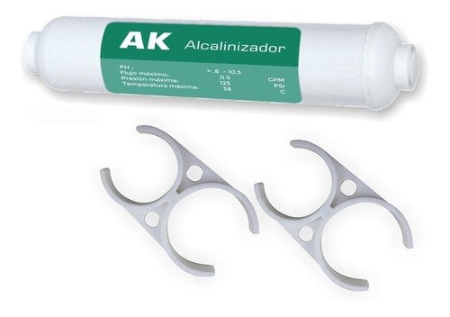 Finefilt - Kit Repuestos Osmosis Inversa 7 Pasos Con Uv Y Alcalino