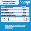 Finefilt - Membrana Osmosis Inversa 4x40 2600gpd Ultra Baja Presión