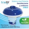 FFS-FLOT-13_2 Finefilt - Antisarro Desinfectante Polifosfato Flotante Tinaco Limpio