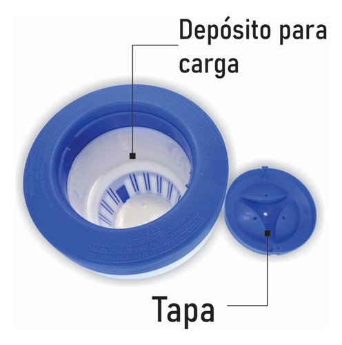 Finefilt - Anti Sarro Dual Grande Polifosfato Flotante Tinaco Limpio