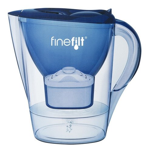 Finefilt - Jarra Purificadora Filtro Agua Potable Alcalina Casa 2.8 L