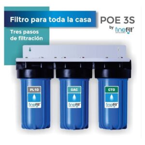 Finefilt - Filtro De Agua Para Toda La Casa - 3 Etapas