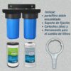 Finefilt - Filtro De Agua Para Toda La Casa Tinaco Antisarro 3x2 Jumbo Color Azul