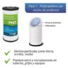 Finefilt - Filtro De Agua Para Toda La Casa Tinaco Antisarro 3x2 Jumbo Color Azul