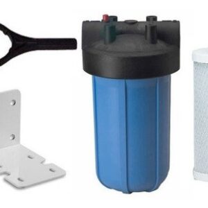 Finefilt - Filtro Agua Toda La Casa Big Blue 4.5x10 Carbón Activado