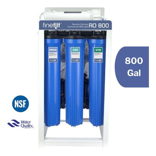 FFS-RO800-5S_2 Finefilt - Purificadora De Agua Potable Osmosis Inversa Comercial 800g