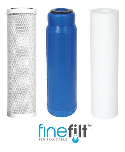 Finefilt - Kit Repuestos De Osmosis Inversa: Cartuchos Prefiltración