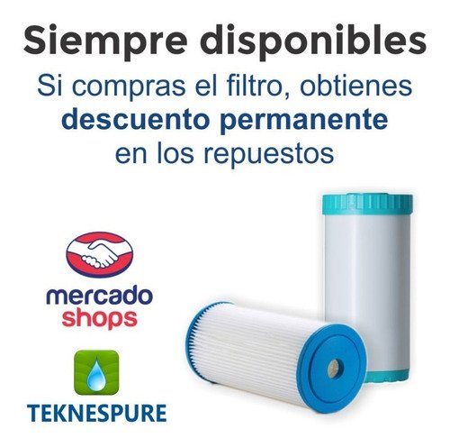 Finefilt - Repuestos Para Filtro De Agua Osmosis Inversa De 400gpd