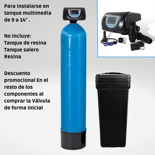 Finefilt - Válvula Automática Suavizador Por Demanda 1 - 1.5 Ft3