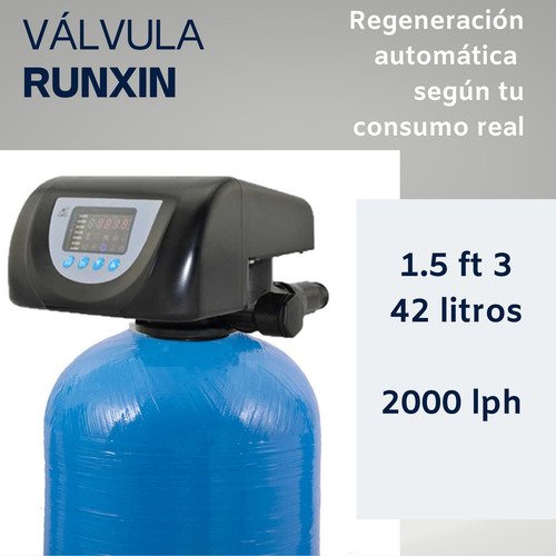 Finefilt - Válvula Automática Suavizador Por Demanda 1 - 1.5 Ft3