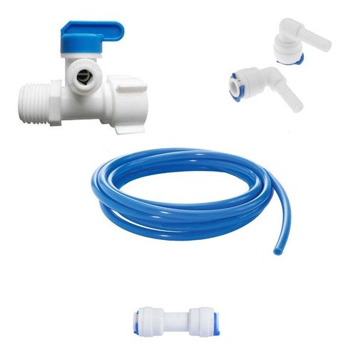 Finefilt - Kit Para Conectar Filtro De Agua Bajo Tarja Tee Dervadora