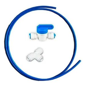 Finefilt - Kit Para Conectar Filtro De Agua Bajo Tarja Al Refrigerador