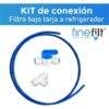 Finefilt - Kit Para Conectar Filtro De Agua Bajo Tarja Al Refrigerador