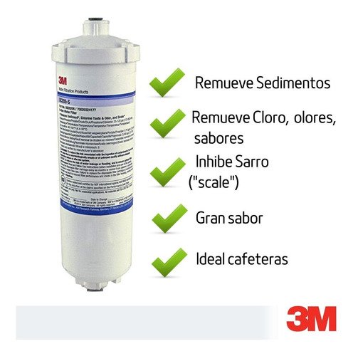 3m - Filtro Agua En Linea Cafetera Refrigerador Dispensador