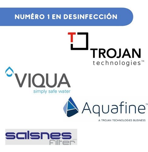 VQ-VT4-UV4_5 Viqua - Esterilizador Ultravioleta Casa Uv Vt4 Uv4 De 4 Gpm