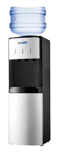 Welltek - | 1128 | Enfriador Dispensador Agua Fría Y Caliente carga superior garrafón arriba