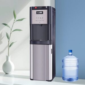 Welltek - | 400H | Dispensador De agua fría y caliente Garrafón Oculto Enfriador Despachador