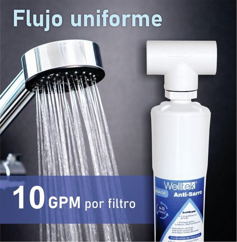 Finefilt - Filtro Antisarro Para Casa Tubería Y Boiler Polifosfatos