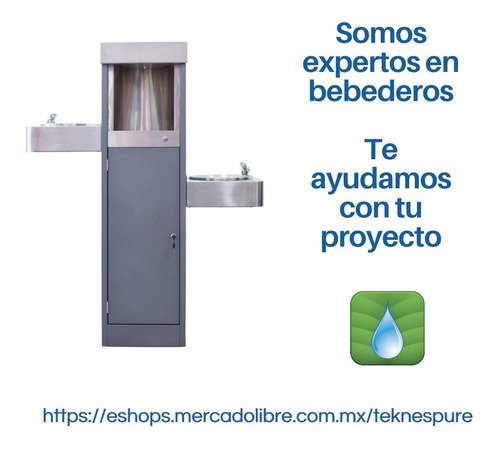 Welltek - Grifo Llave Para Bebedero Escolar Cierre Automático Push 1/4