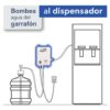 Welltek - Bomba Agua Garrafon A Grifo Refri Máquina Hielo Dispensador
